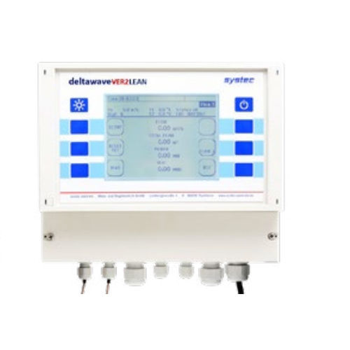 Caudalímetro por ultrasonidos - deltawaveVER2 LEAN - systec Controls - volumétrico / para líquido / para gas
