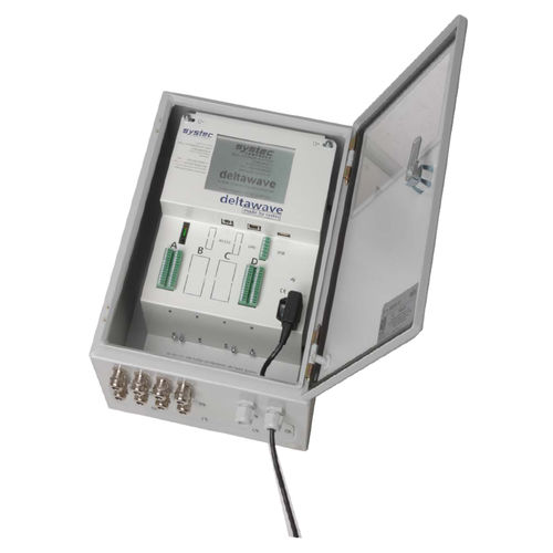 Caudalímetro por ultrasonidos - deltawave VER2 - systec Controls - acústico / volumétrico / para agua