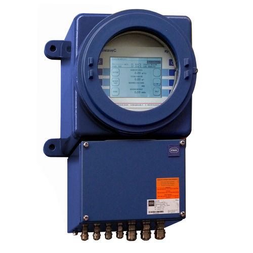 Transmisor de caudal por ultrasonidos - deltawaveC-F Ex - systec Controls - volumétrico / antideflagrante