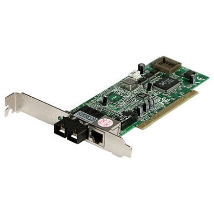 Tarjeta interfaz red Bus PCI - MS482681 - MICROSENS GmbH & Co. KG - Ethernet / Ethernet / para fibra óptica