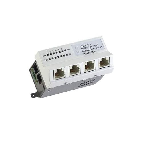 Conmutador Ethernet administrable - MS440200PM-48G6	 - MICROSENS GmbH & Co. KG - 6 puertos / gigabit / de fibras ópticas