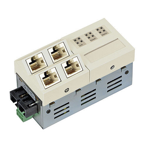 Conmutador Ethernet administrable - MS450860PM-48 - MICROSENS GmbH & Co. KG - 4 puertos / gigabit / de fibras ópticas