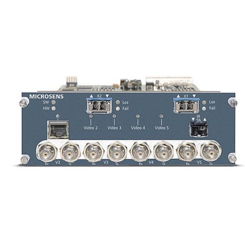 Multiplexor módulo - MS43065xMV series	 - MICROSENS GmbH & Co. KG - de vídeo / de longitud de onda