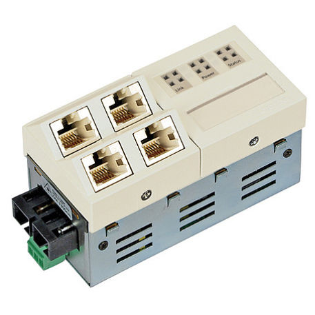 Conmutador Ethernet administrable - MS440200M - MICROSENS GmbH & Co. KG - 6 puertos / gigabit / de pared