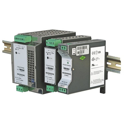 Alimentación eléctrica en riel DIN - MS700430 - MICROSENS GmbH & Co. KG - AC/DC / ajustable / Power over Ethernet