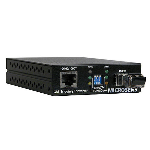 Convertidor de medios - MS4002xx series - MICROSENS GmbH & Co. KG - de velocidad / Ethernet / en serie