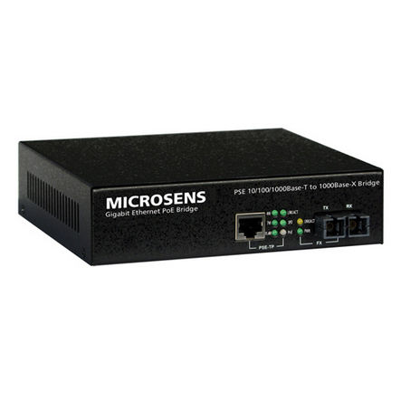 Convertidor de medios - MS400xxx series - MICROSENS GmbH & Co. KG - Ethernet / en serie / de fibras ópticas