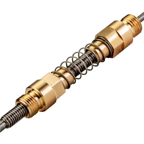 Tornillo de avance con sistema de recuperación del juego - M3x0,5 - RH/LH - Steinmeyer Holding GmbH - a medida / en miniatura / metalizado