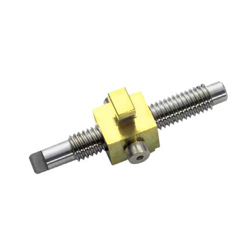 Tornillo de avance con sistema de recuperación del juego - Steinmeyer Holding GmbH - en miniatura / metalizado / de acero inoxidable