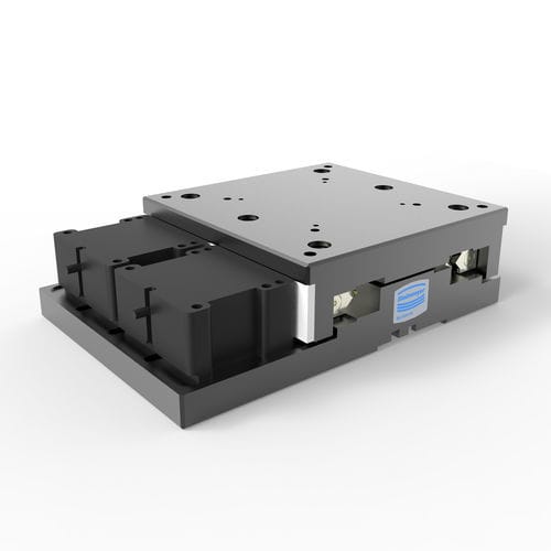 Platina de posicionamiento lineal - MT105 - Steinmeyer Holding GmbH - piezoeléctrica / 1 eje / de rodillos cruzados