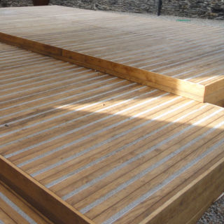 Perfil de aluminio - U24 - PROOPLE - rectangular / de botón / para pisos o escalones
