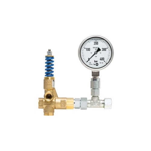 Regulador de presión para agua - DRV series - URACA GmbH & Co.KG - con chapaleta / monoetapa / industrial