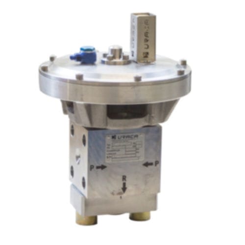Válvula de seguridad neumático - MSSV series - URACA GmbH & Co.KG - de membrana