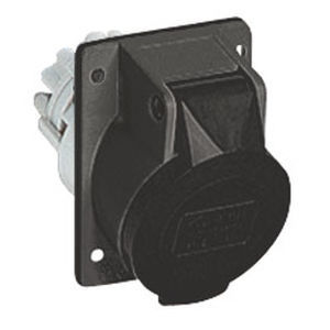 Tomacorriente de pared - PN 1663 PI - ILME - empotrable / autoextinguible / IP44