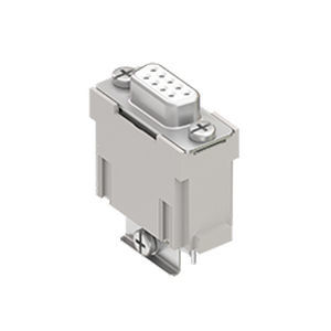 Conector D-sub - CX 01 9VTF - ILME - de datos / PCB / RS-485