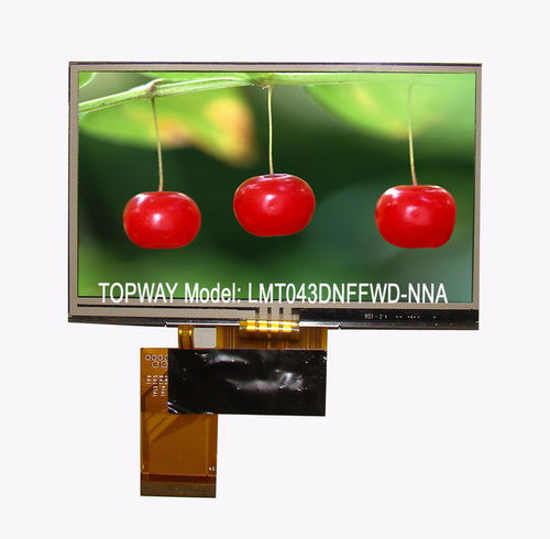 Módulo de visualización LCD - LMT043DFFFWD - TOPWAY LCD - de color / 480 x 272 / industrial