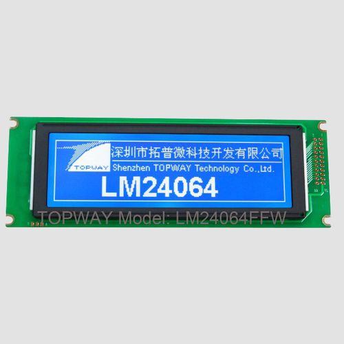 Módulo de visualización LCD - LM24064FFW - TOPWAY LCD - gráfico / monocromo / 240 x 64