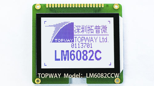 Módulo de visualización LCD - LM6082CCW - TOPWAY LCD - gráfico / monocromo / industrial
