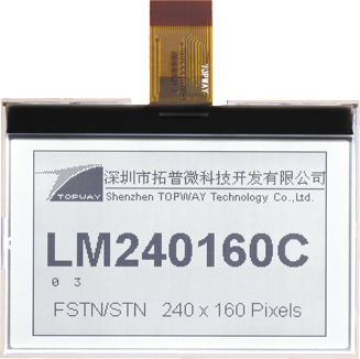 Módulo de visualización LCD - LM240160XCW  - TOPWAY LCD - gráfico / monocromo / 240 X 160