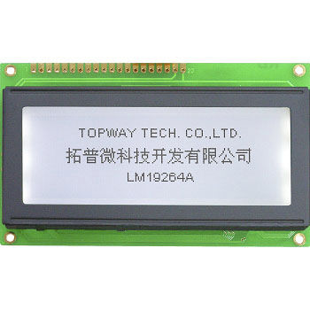 Módulo de visualización gráfico - LM19264ACW - TOPWAY LCD - LCD / monocromo / 192 x 64
