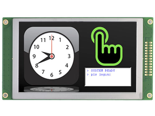 Módulo de visualización TFT LCD - LMT050DNCFWU-NGA - TOPWAY LCD - de color / 800 x 480 / con retroiluminación LED