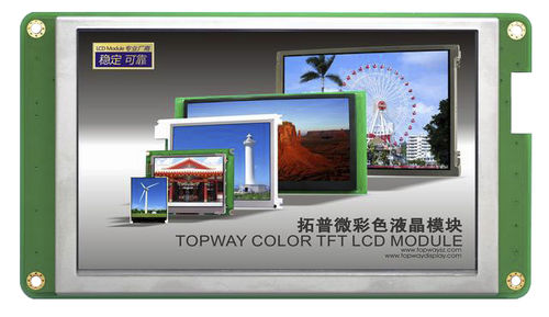Módulo de visualización TFT LCD - LMT050DNCFWU-NBN - TOPWAY LCD - de color / 800 x 480 / con retroiluminación LED