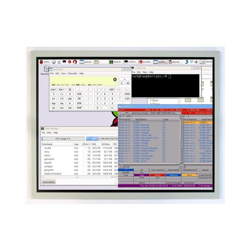 Módulo de visualización TFT LCD - LMT150DNGFWD-1 - TOPWAY LCD - de color / 1024 x 768 / con retroiluminación LED