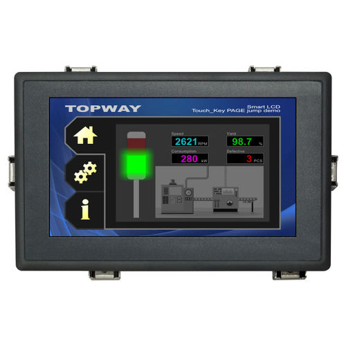 Módulo de visualización TFT LCD - HKT070DMC-2C - TOPWAY LCD - de color / 800 x 480 / industrial