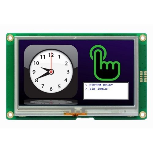 Módulo de visualización inteligente - HMT043ATA-7C - TOPWAY LCD - TFT LCD / con pantalla táctil resistiva / 480 x 272