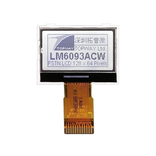 Módulo de visualización LED - LM6093ACW - TOPWAY LCD - LCD / de color / gráfico