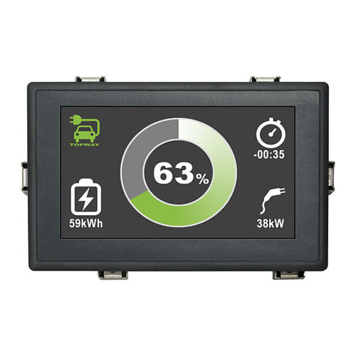 Módulo de visualización 7" - HKT070DTA-3C - TOPWAY LCD - LCD / con pantalla táctil resistiva / de color