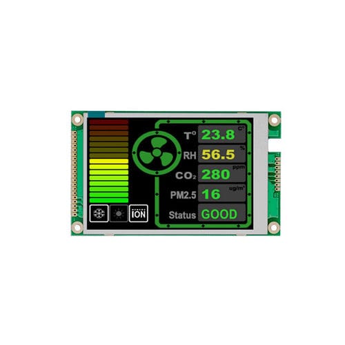 Módulo de visualización 3,5" - LMT035DNJFWD-NAN - TOPWAY LCD - TFT LCD / LCD/ISTN / táctil
