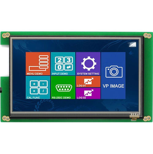 Panel de visualización 7" - LMT070DICFWD-NDA-2 - TOPWAY LCD - TFT LCD / táctil / de color