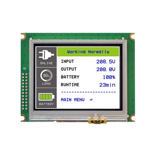 Módulo de visualización 3,5" - LMT035KDH03-NHA-1 - TOPWAY LCD - TFT LCD / con pantalla táctil resistiva / de color