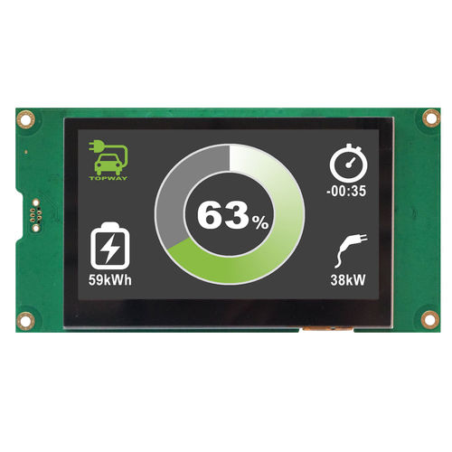 Módulo de visualización TFT LCD - HMT043MTA-D - TOPWAY LCD - de color / 480 x 272 / 4,3"