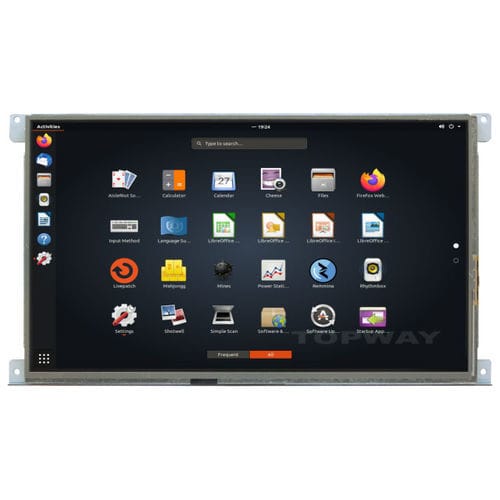 Visualizador 10.1" - LMT101ENMFWD-AAN - TOPWAY LCD - TFT LCD / de color / 1024 x 600