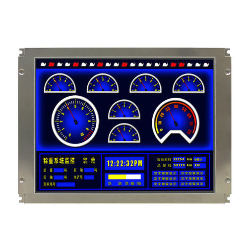 Visualizador TFT LCD - LMT080DIEFWU-AAA-2 - TOPWAY LCD - con pantalla táctil resistiva / de color / 800 x 600