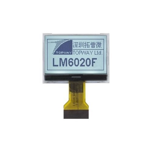 Visualizador gráfico - LM6020FCW-2 - TOPWAY LCD - 128 x 64 / industrial / de control