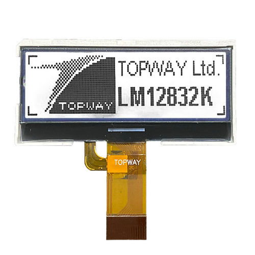 Visualizador gráfico - LM12832KCW - TOPWAY LCD - 128 x 32 / industrial / de control