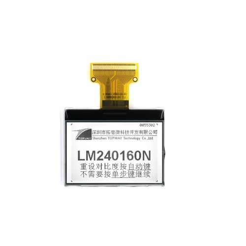 Visualizador LED - LM240160NCW-1 - TOPWAY LCD - LCD / gráfico / monocromo