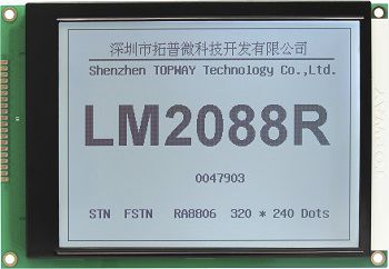 Visualizador LED - LM2088RCW - TOPWAY LCD - LCD / gráfico / monocromo