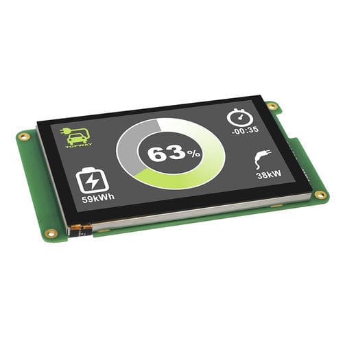 Módulo de visualización 5" - LMT050DNCFWU-NEC - TOPWAY LCD - TFT LCD / con pantalla táctil capacitiva / de color