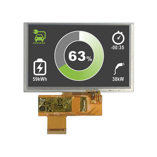 Módulo de visualización TFT LCD - LMT050DNCFWU-NNA - TOPWAY LCD - con pantalla táctil resistiva / de color / 800 x 480
