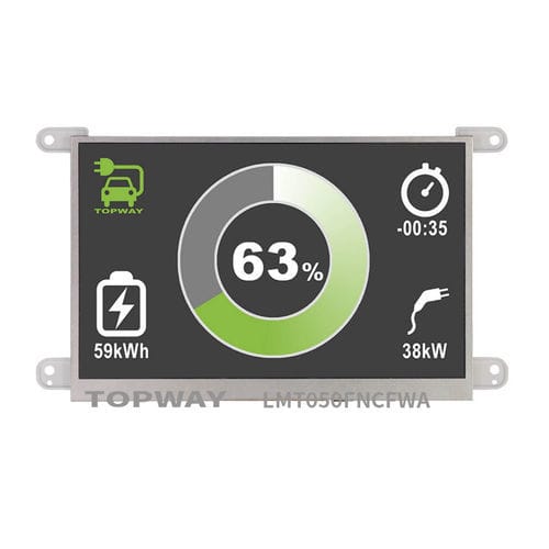 Módulo de visualización TFT LCD - LMT050FNCFWA - TOPWAY LCD - de color / gráfico / 800 x 480