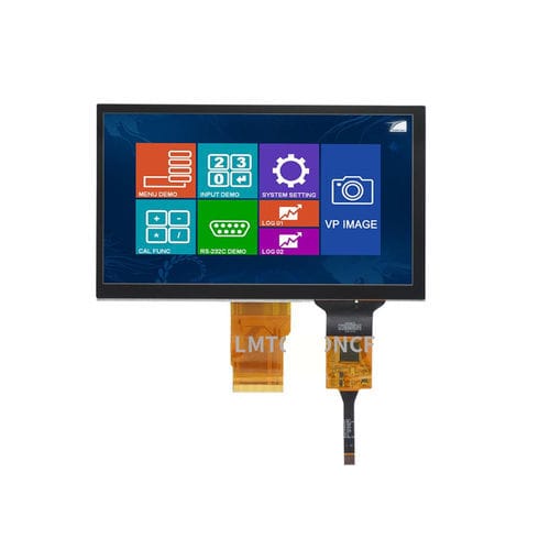 Módulo de visualización táctil - LMT070DNCFWD-NND-2 - TOPWAY LCD - con pantalla táctil capacitiva / de color / 800 x 480