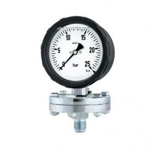 Manómetro de glicerina - PLGL100 - Manometer Preiss EMPEO-KBM OHG - analógico / roscado / de acero inoxidable