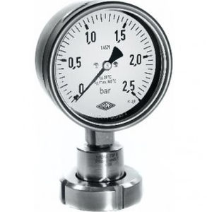 Separador de membrana con a fijación por brida - MDM 7310 - Manometer Preiss EMPEO-KBM OHG - para manómetro / para la industria agroalimentaria