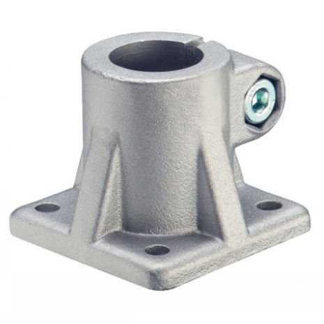 Conexión de tubo redondo - 92-20 - Emile Maurin Eléments Standard Mécaniques - de aluminio / con base