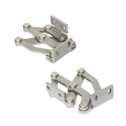 Bisagra invisible - 37-198 series - Emile Maurin Eléments Standard Mécaniques - de acero inoxidable / atornillable / 180°