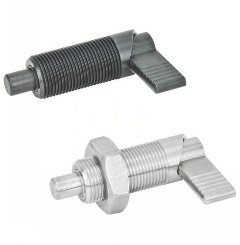 Posicionador retráctil de acero inoxidable - 32-11 series - Emile Maurin Eléments Standard Mécaniques - con cierre